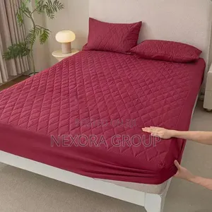 Premium Mattress Cover Set – Waterproof Bedsheet With Pillowcases
