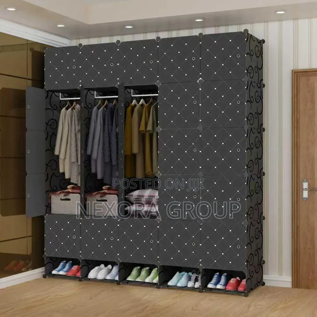 Cubes Wardrobe Modern Clothes Storage Organizer