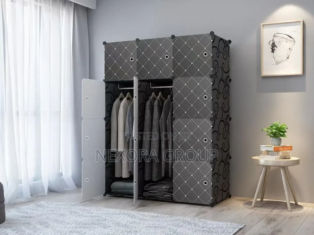 Cubes Wardrobe Modern Clothes Storage Organizer