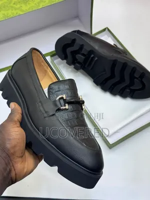 Black Gucci Premium Loafers