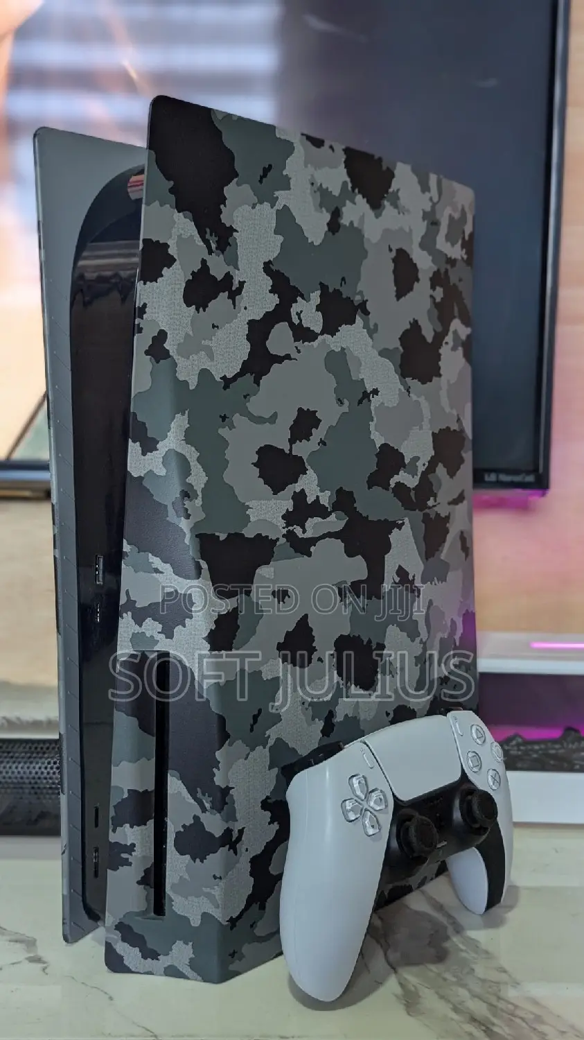 Playstation 5 With Armour Plates and Games Installed Selling in Accra