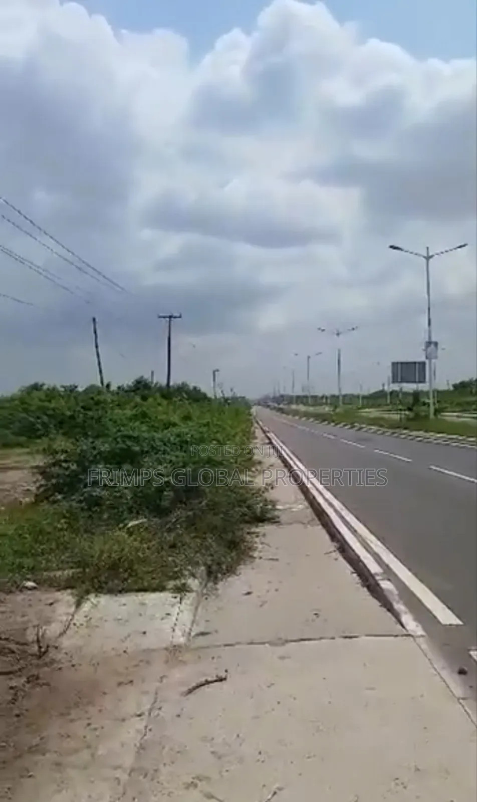 Main Road 19 Acres Plots at Adjiriganor School to Borteyman for Sale