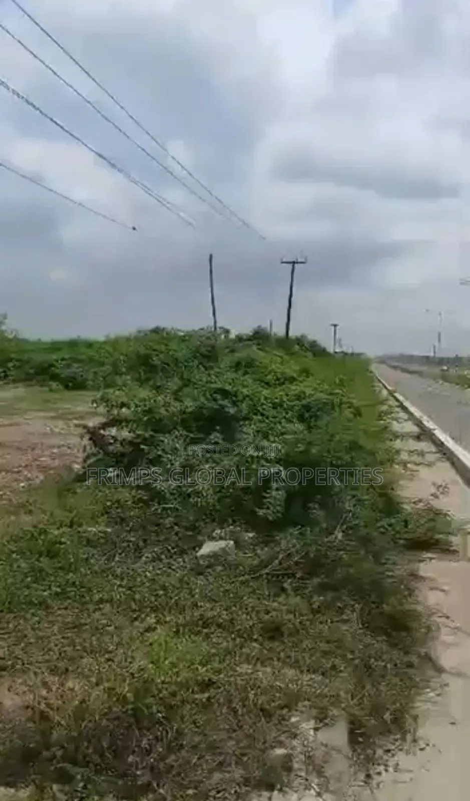 Main Road 19 Acres Plots at Adjiriganor School to Borteyman for Sale