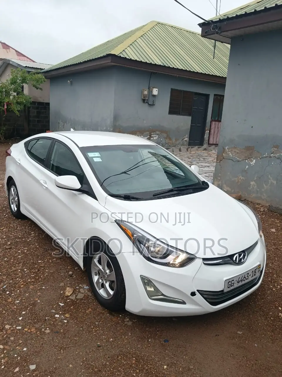 Hyundai Elantra Limited 4dr Sedan (1.8L 4cyl 6A) 2014 White