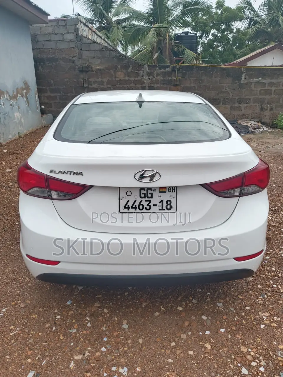 Hyundai Elantra Limited 4dr Sedan (1.8L 4cyl 6A) 2014 White