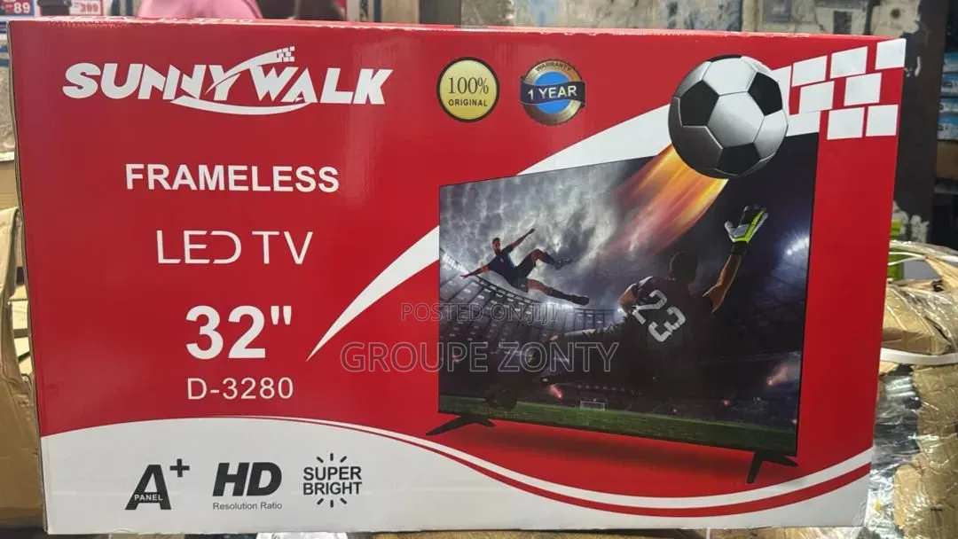 Sunnywalk 32" Frameless Tv
