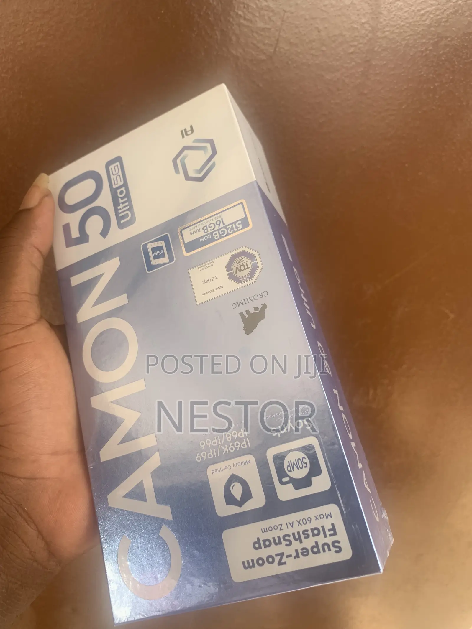 New Tecno Camon 50 Ultra 512 GB Black