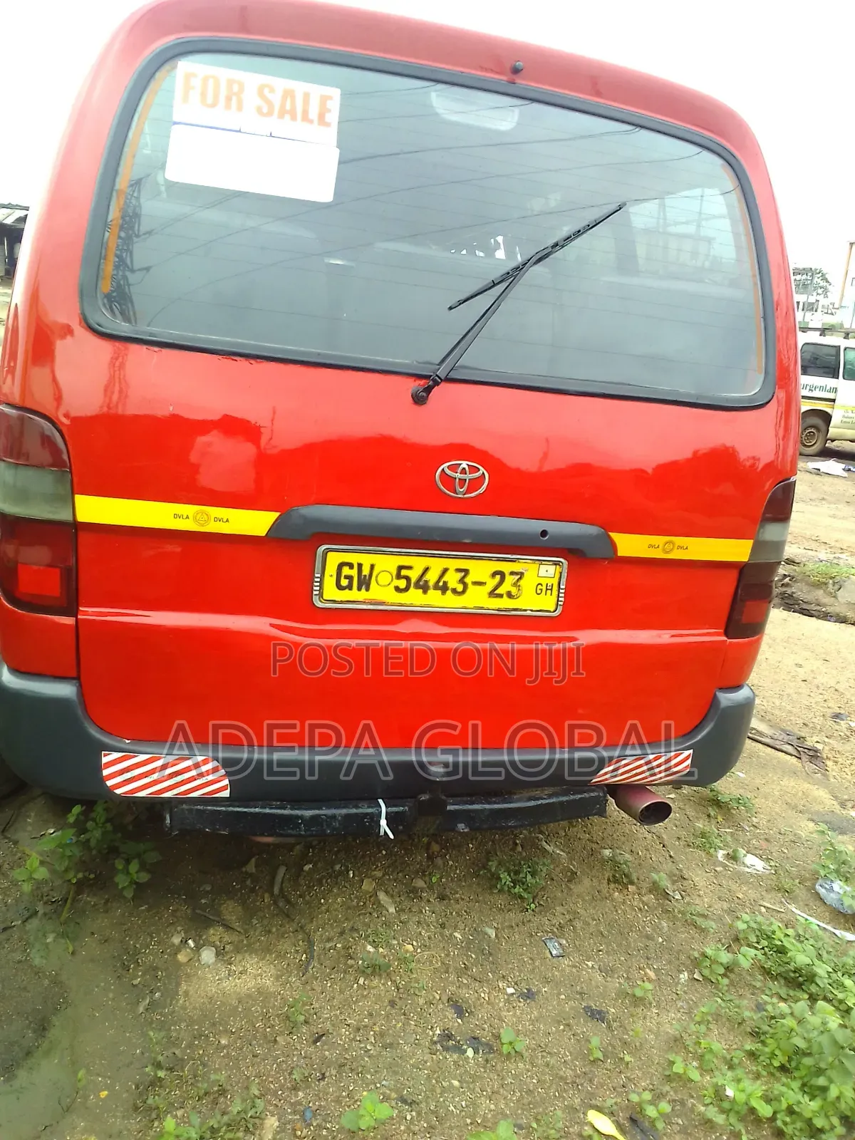Toyota HiAce 2023 Red
