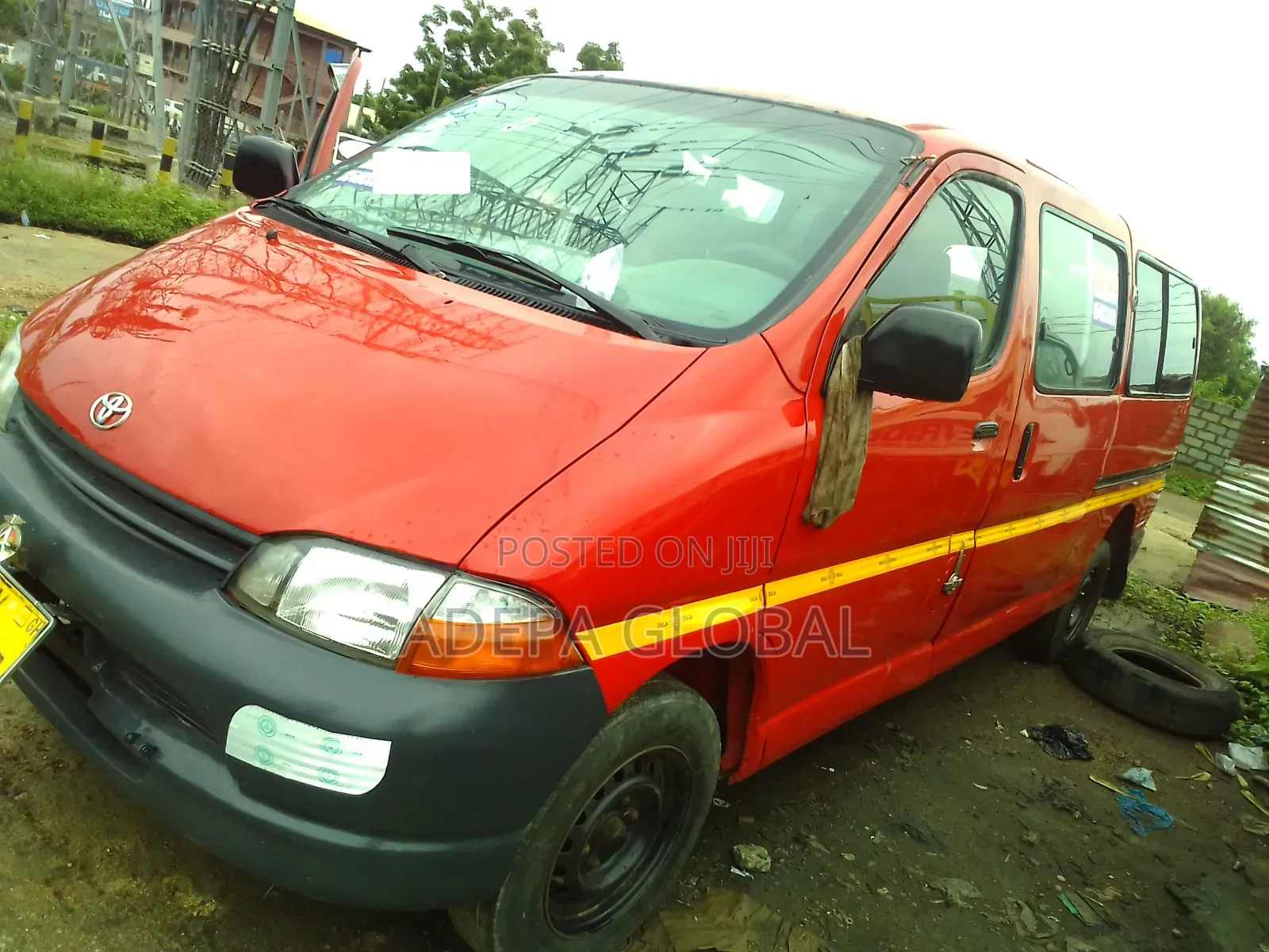Toyota HiAce 2023 Red