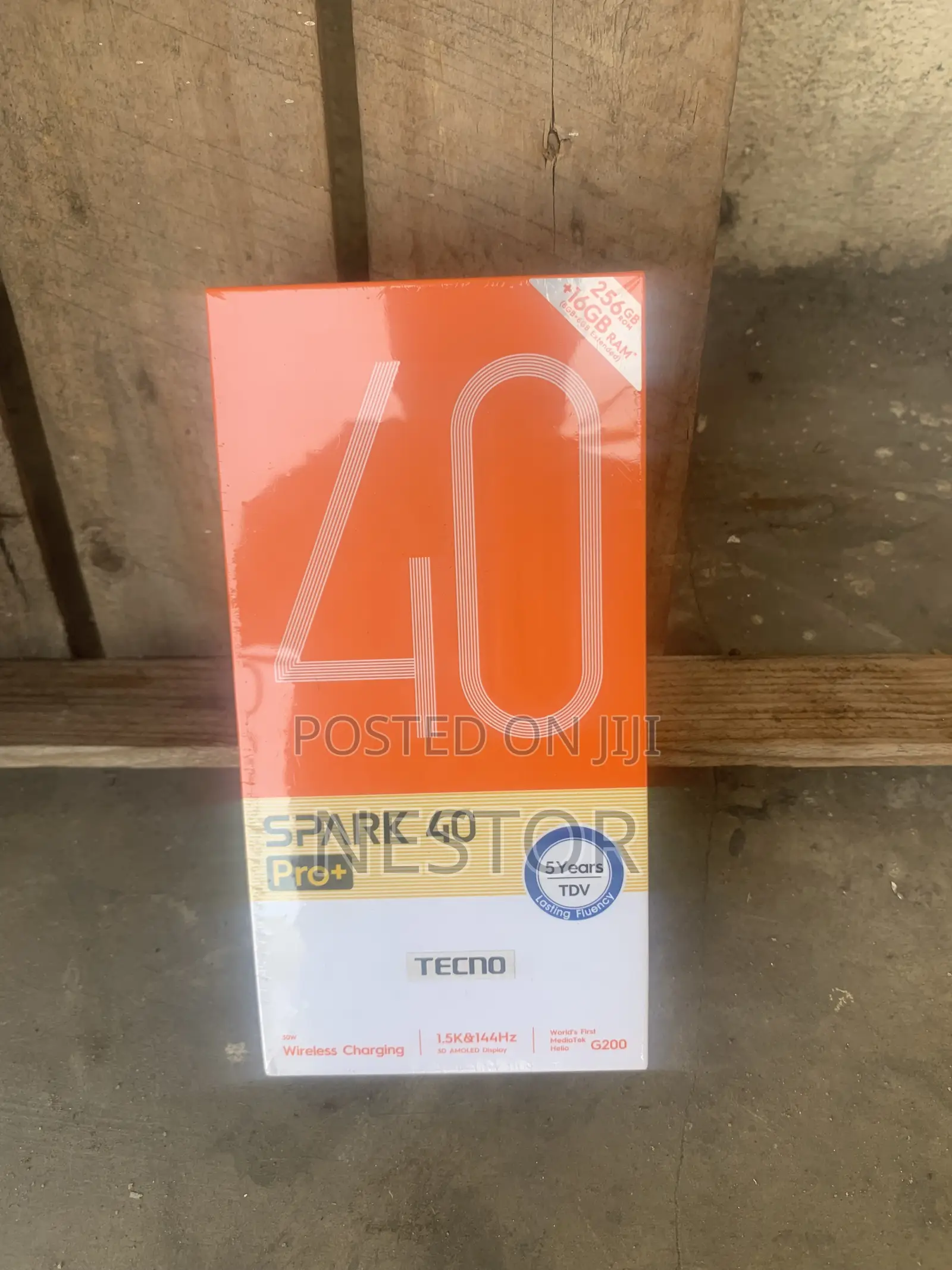 New Tecno Spark 40 Pro+ 256 GB Black