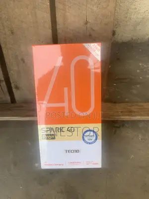 New Tecno Spark 40 Pro+ 256 GB Black