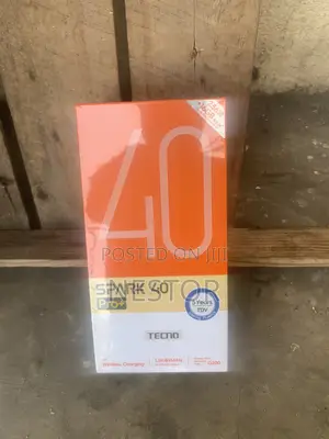 New Tecno Spark 40 Pro+ 256 GB Black