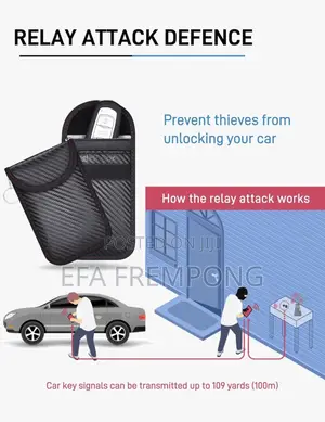 Faraday Bag/Pouch | Car Key Signal Blocker | Rfid Key Bag for Sale!