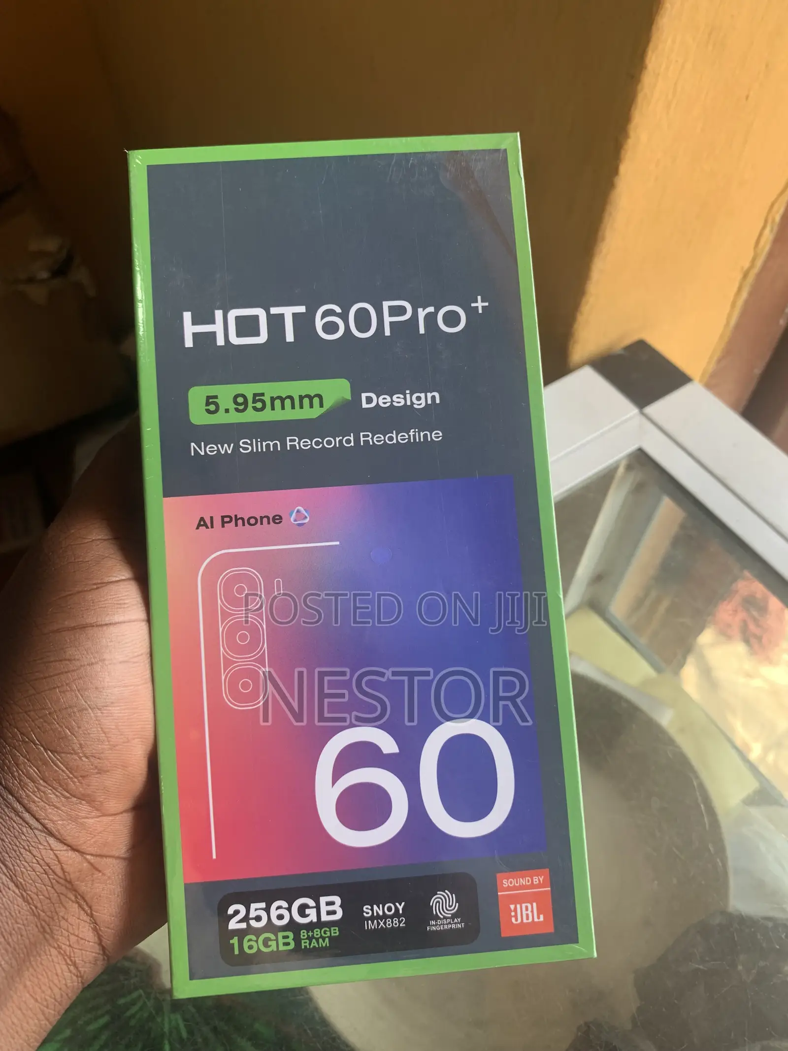 New Infinix Hot 60 Pro+ 256 GB Black