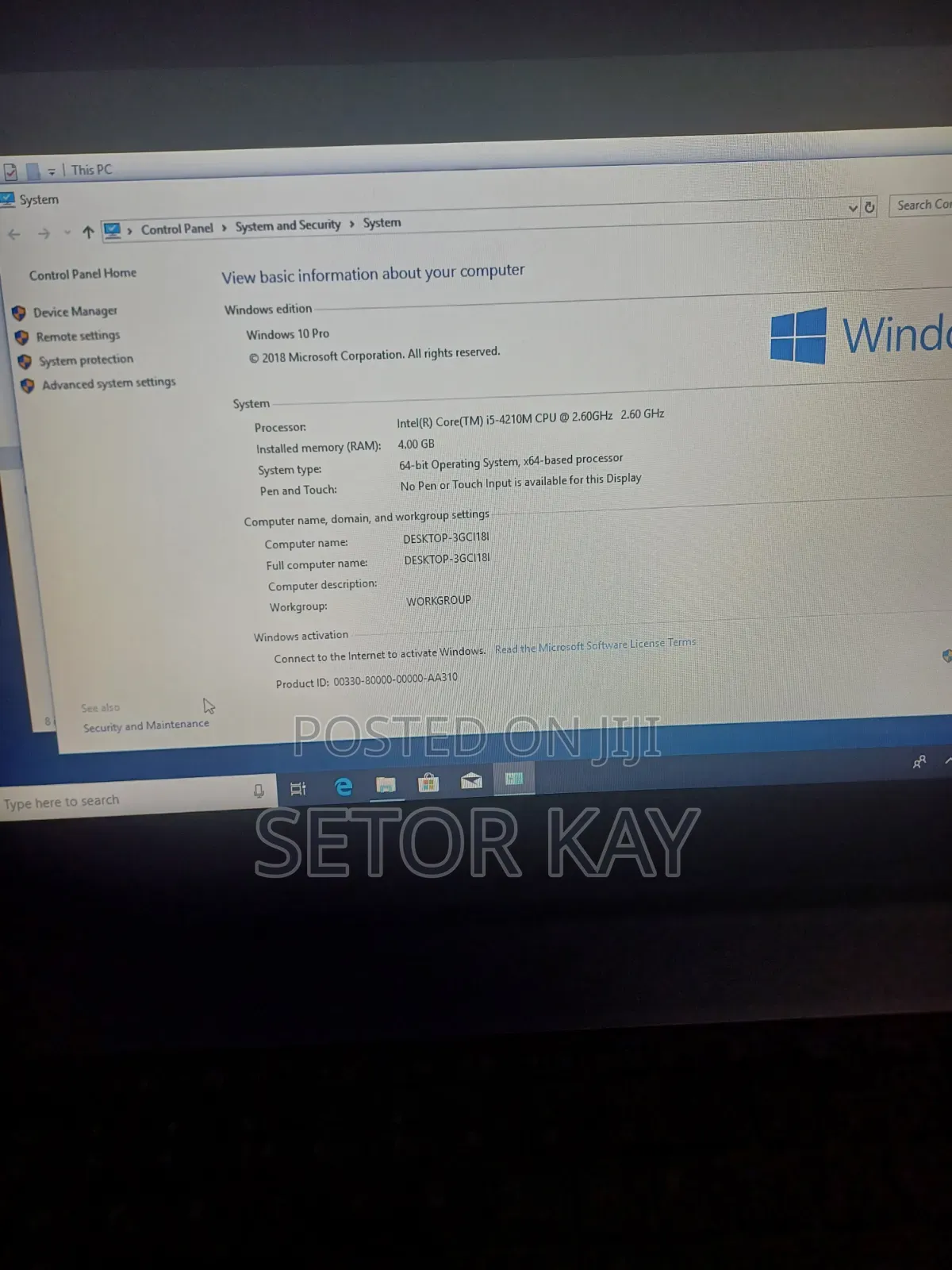 Laptop HP ProBook 650 G1 4GB Intel Core i5 HDD 512GB