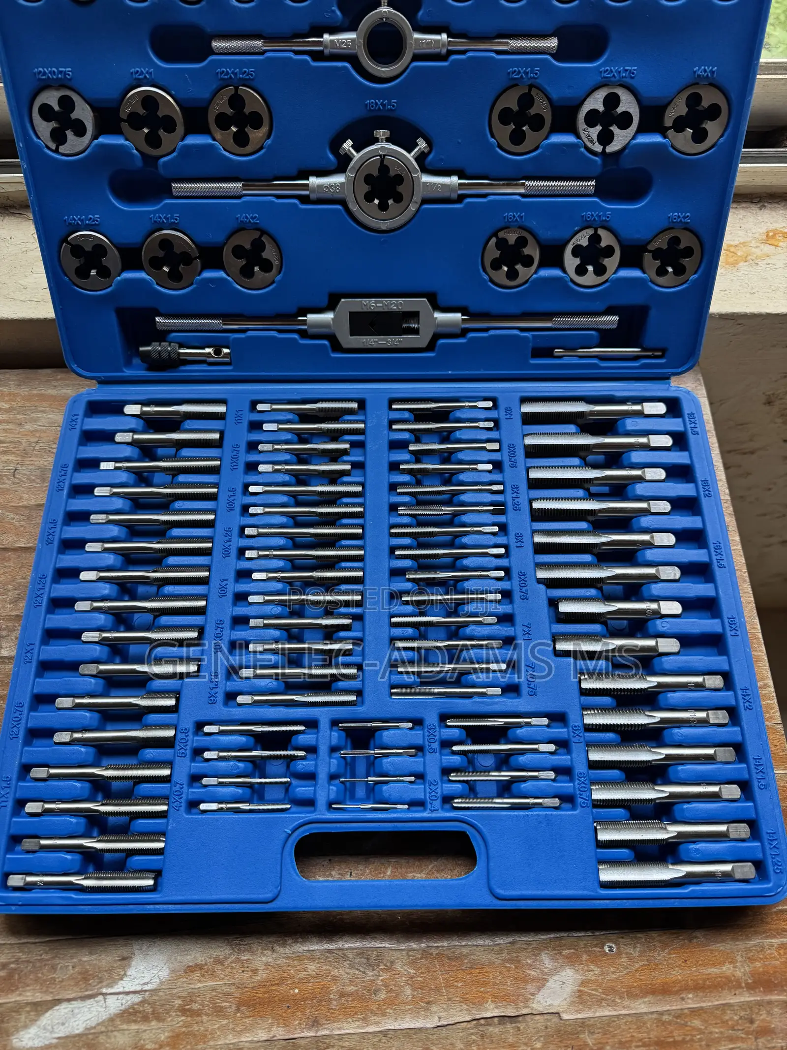 Quality Tap And Die Set 110pcs
