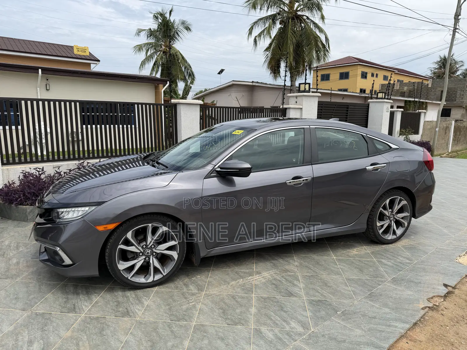 Honda Civic Touring Sedan 2019 Gray