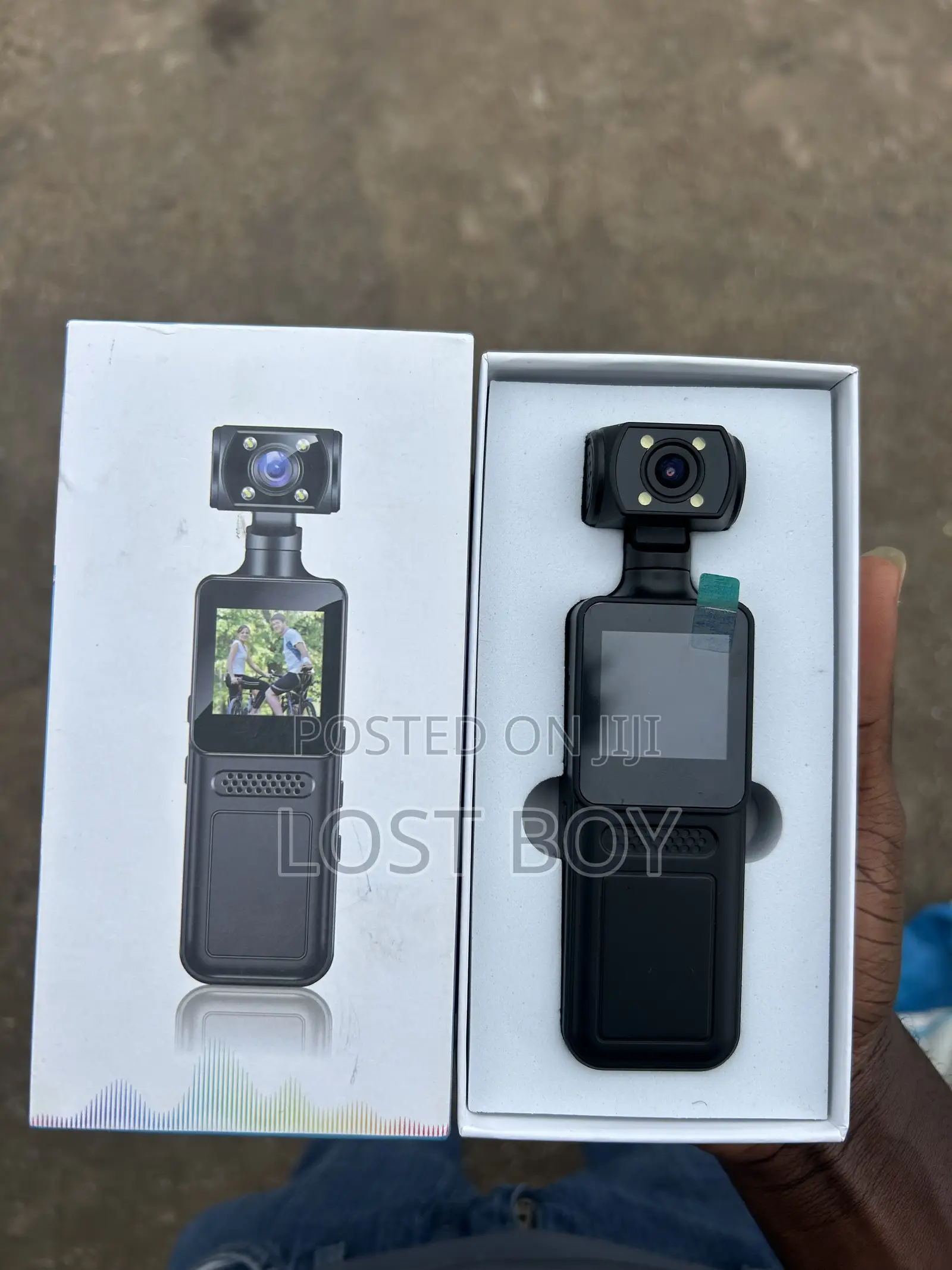 M12 Handheld Pocket Camera, Body Camera for Sports Outdoor Recording