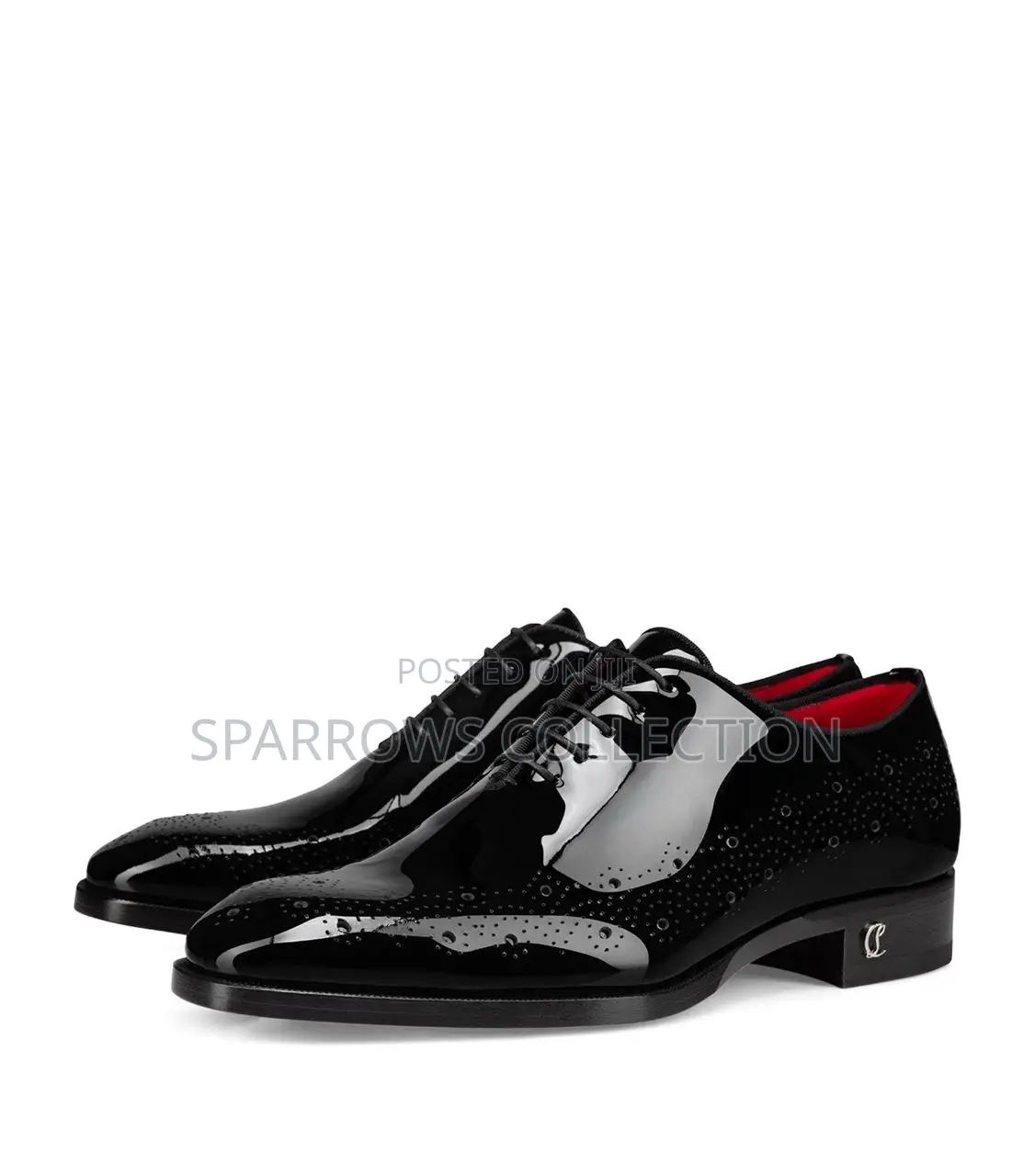 Christian Louboutin Corteobello Patent Leather Oxford Shoes