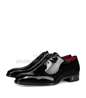 Christian Louboutin Corteobello Patent Leather Oxford Shoes