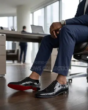 Christian Louboutin Corteobello Patent Leather Oxford Shoes
