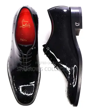 Christian Louboutin Corteobello Patent Leather Oxford Shoes