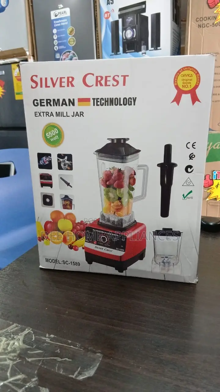 2l Double Cup Silver Crest Blender Motor Number 9525