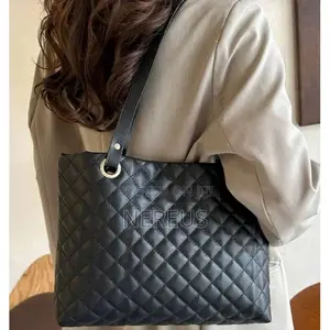 Quality Black Leather Tote Bag