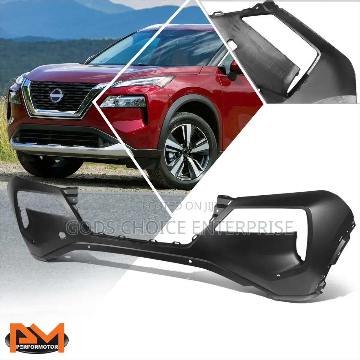 Front Bumper Top Rouge 2022-2023