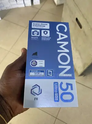 New Tecno Camon 50 Ultra 512 GB Black