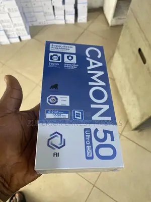 New Tecno Camon 50 Ultra 512 GB Black