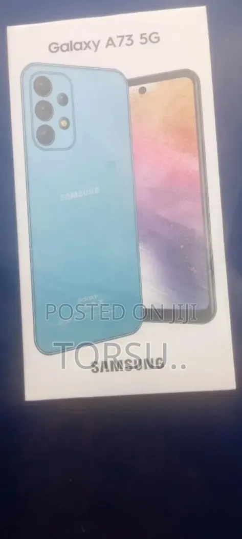 New Samsung Galaxy A73 5G 256 GB Blue