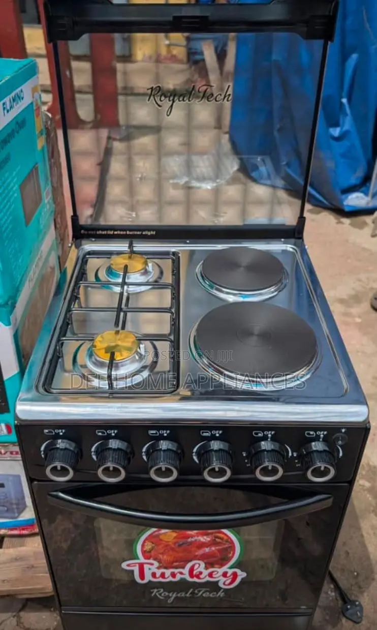Pearl 50/50 Oven and Grill. Full Staimless Steel Gas Burner