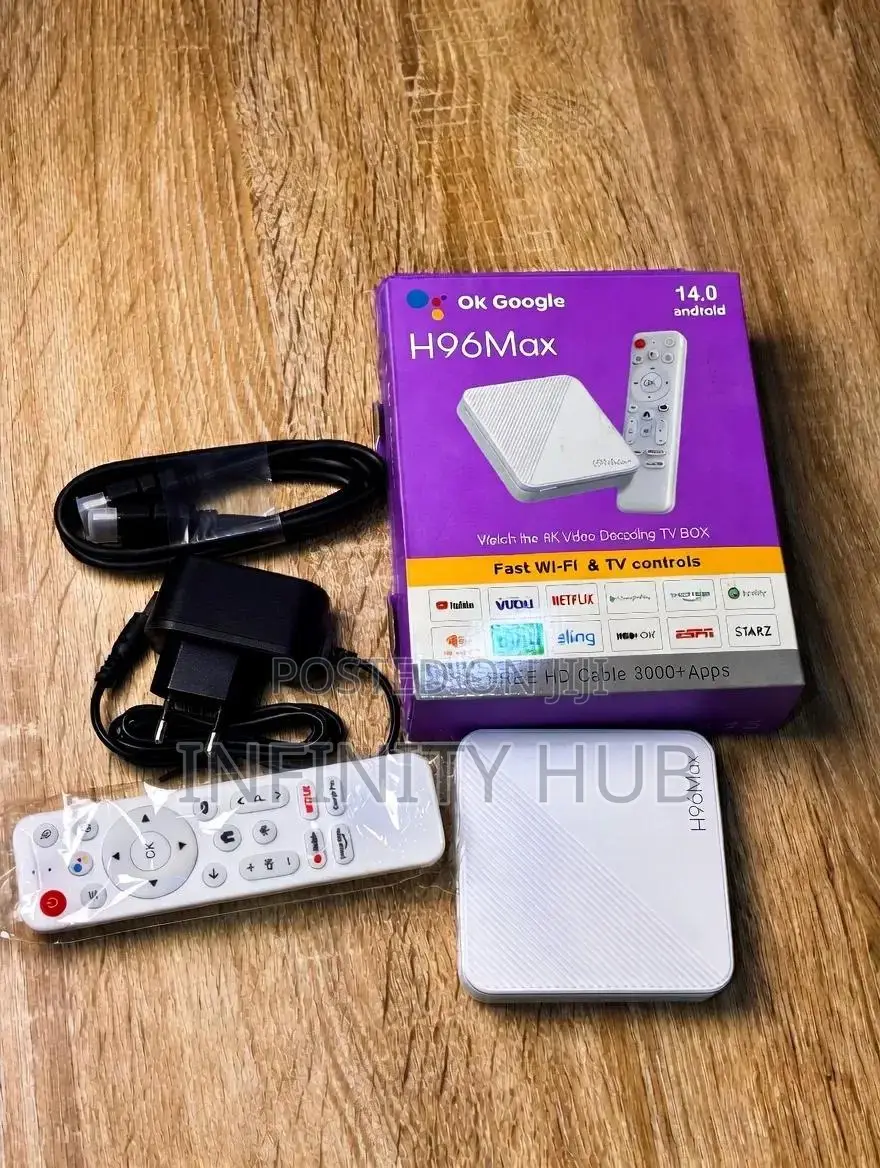 H96 Max Android Tv Box / Firestick Alternative