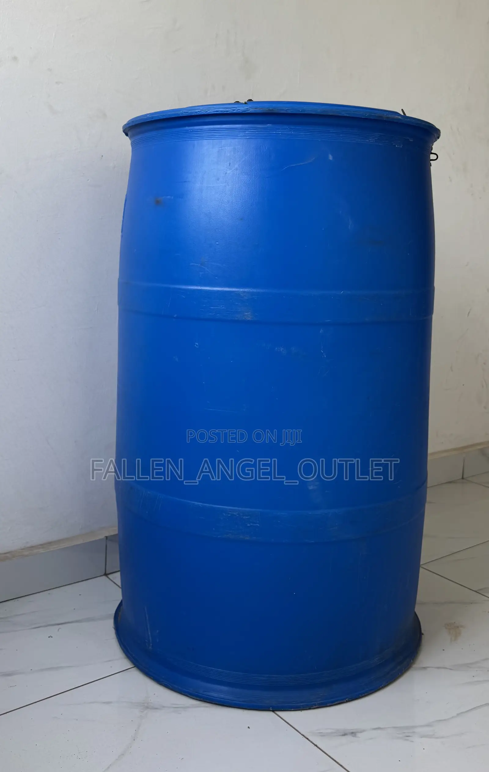 Blue Plastic Drum/ Water Barrel Container