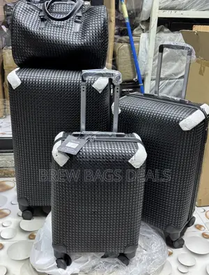 Premium Quality 4set Executive Leather Suitcase.