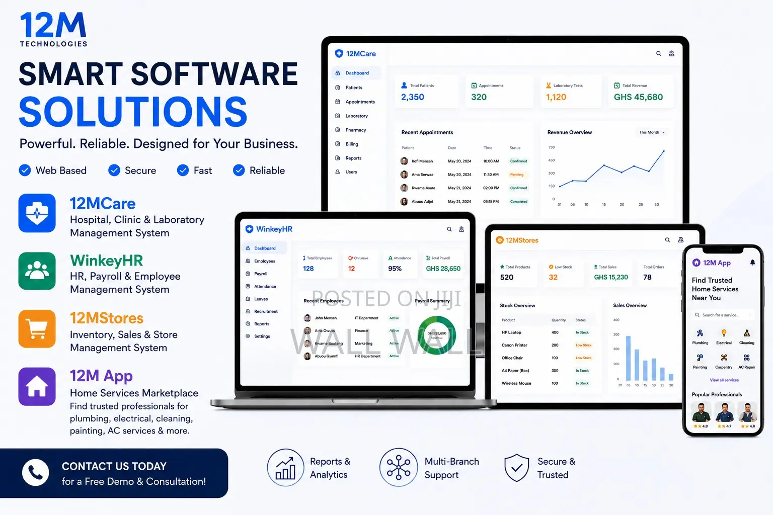 Hr, Payroll, Hospital Inventory Software Solutions