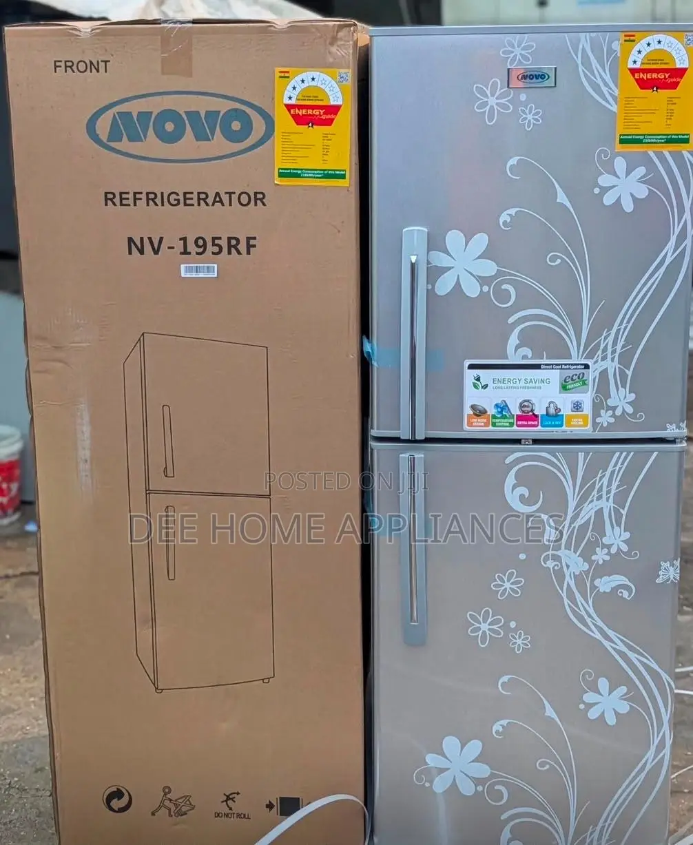 Novo Rf195 50/50 Fridge 179ltrs