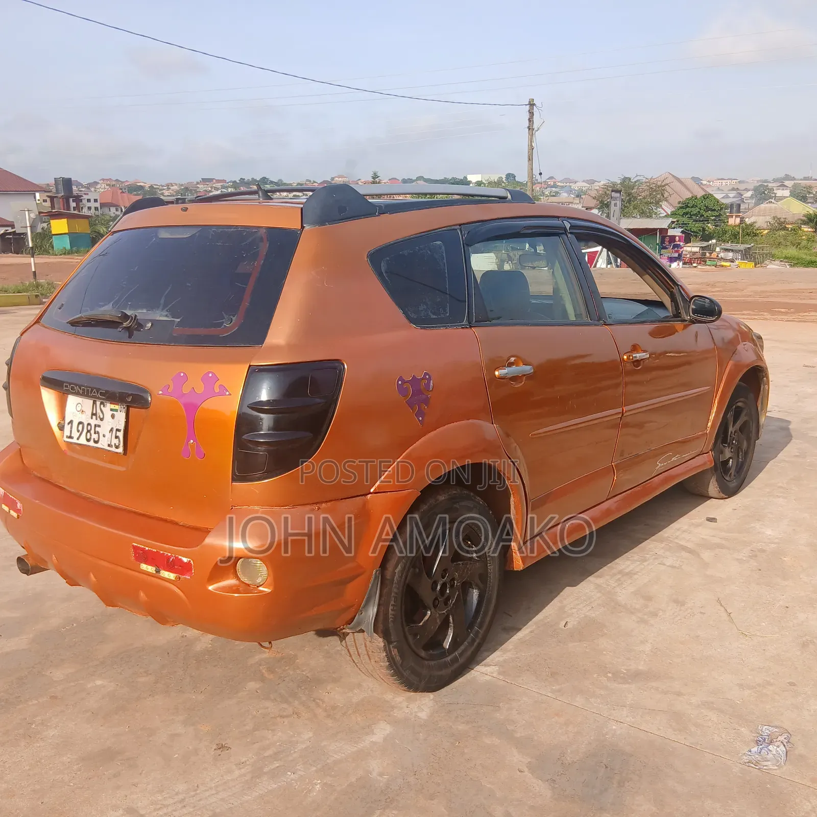 Pontiac Vibe 2007 Orange