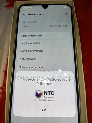 New Samsung Galaxy A16 256 GB Gold