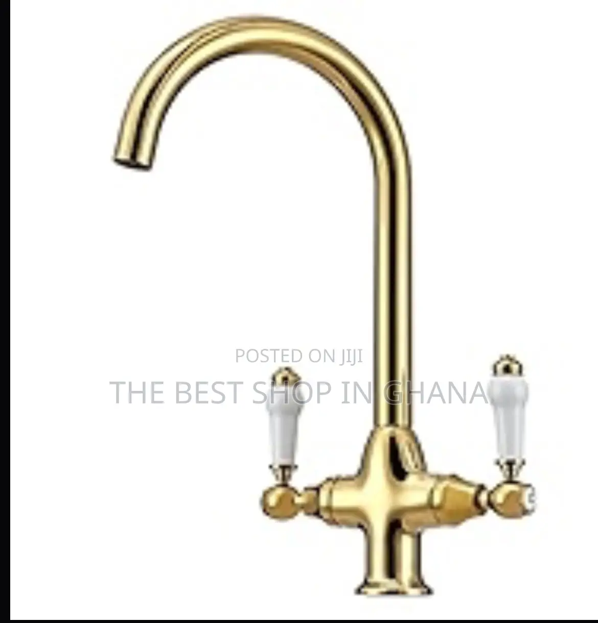 Uk Quality Made Elongated, Elegant Tall Tap With Its Swan-Like Curve .