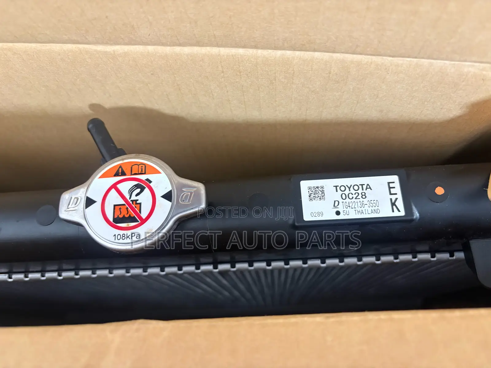 Toyota Hilux 2015 2016 2017 2018 2019 2020- 2025 Radiator/ Water Tank