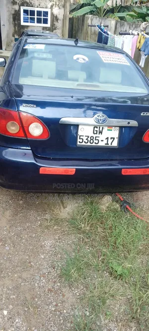 Toyota Corolla 2007 Blue