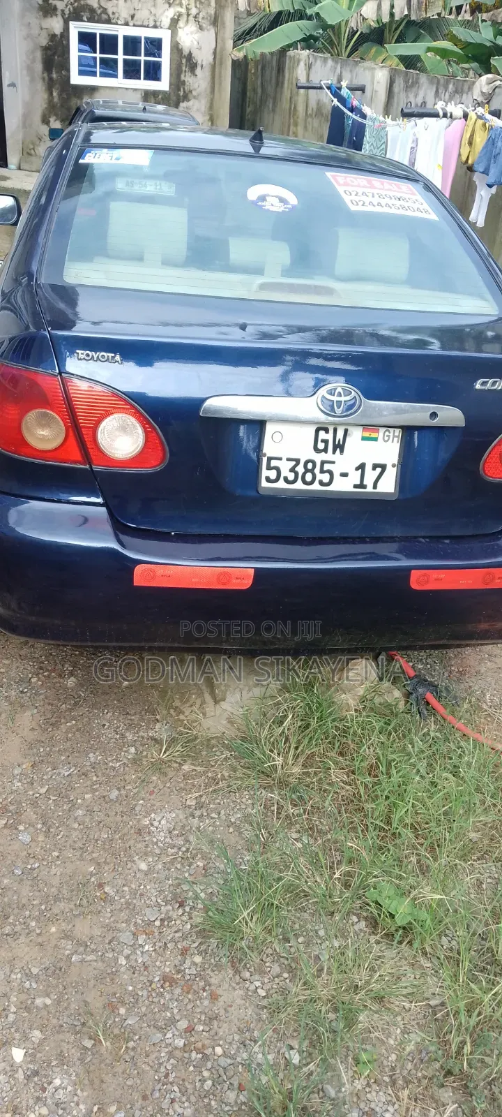 Toyota Corolla 2007 Blue