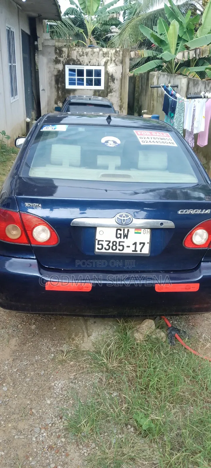 Toyota Corolla 2007 Blue