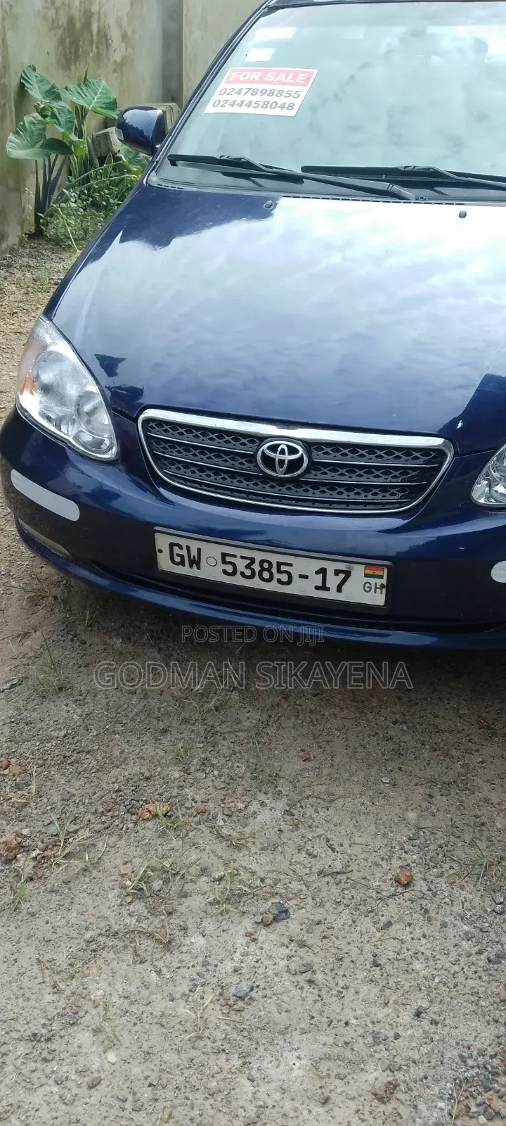 Toyota Corolla 2007 Blue