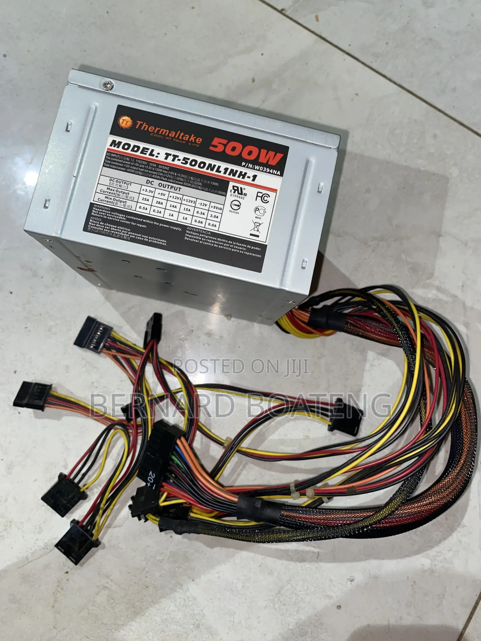 Thermaltake 500w Psu