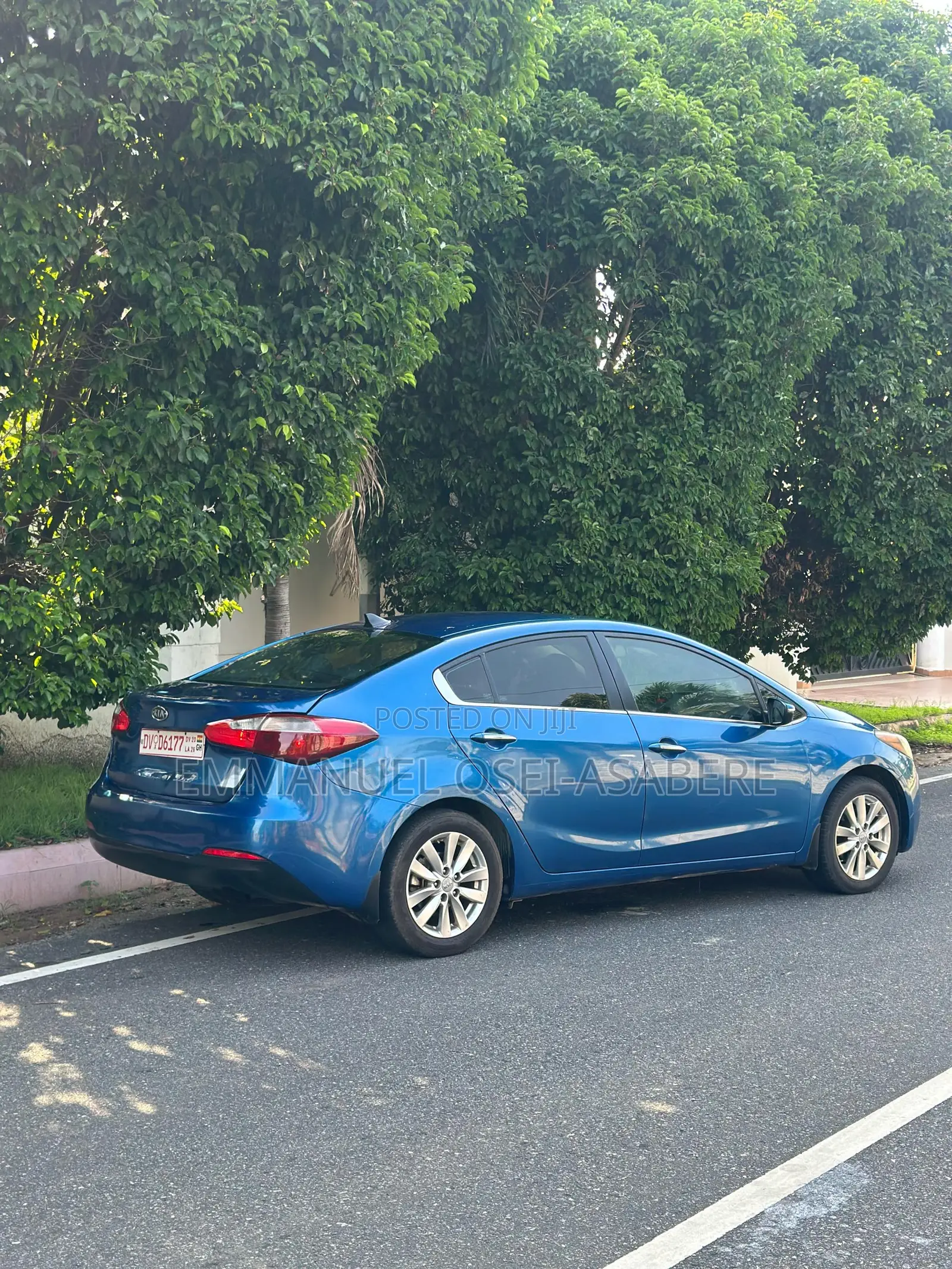 Kia Forte EX Sedan 2014 Blue