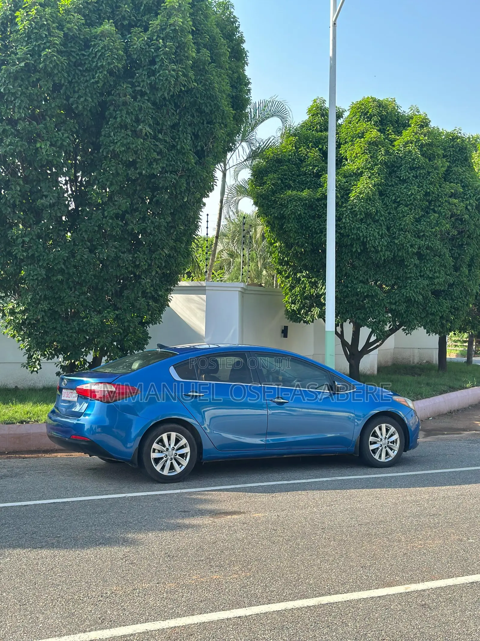 Kia Forte EX Sedan 2014 Blue