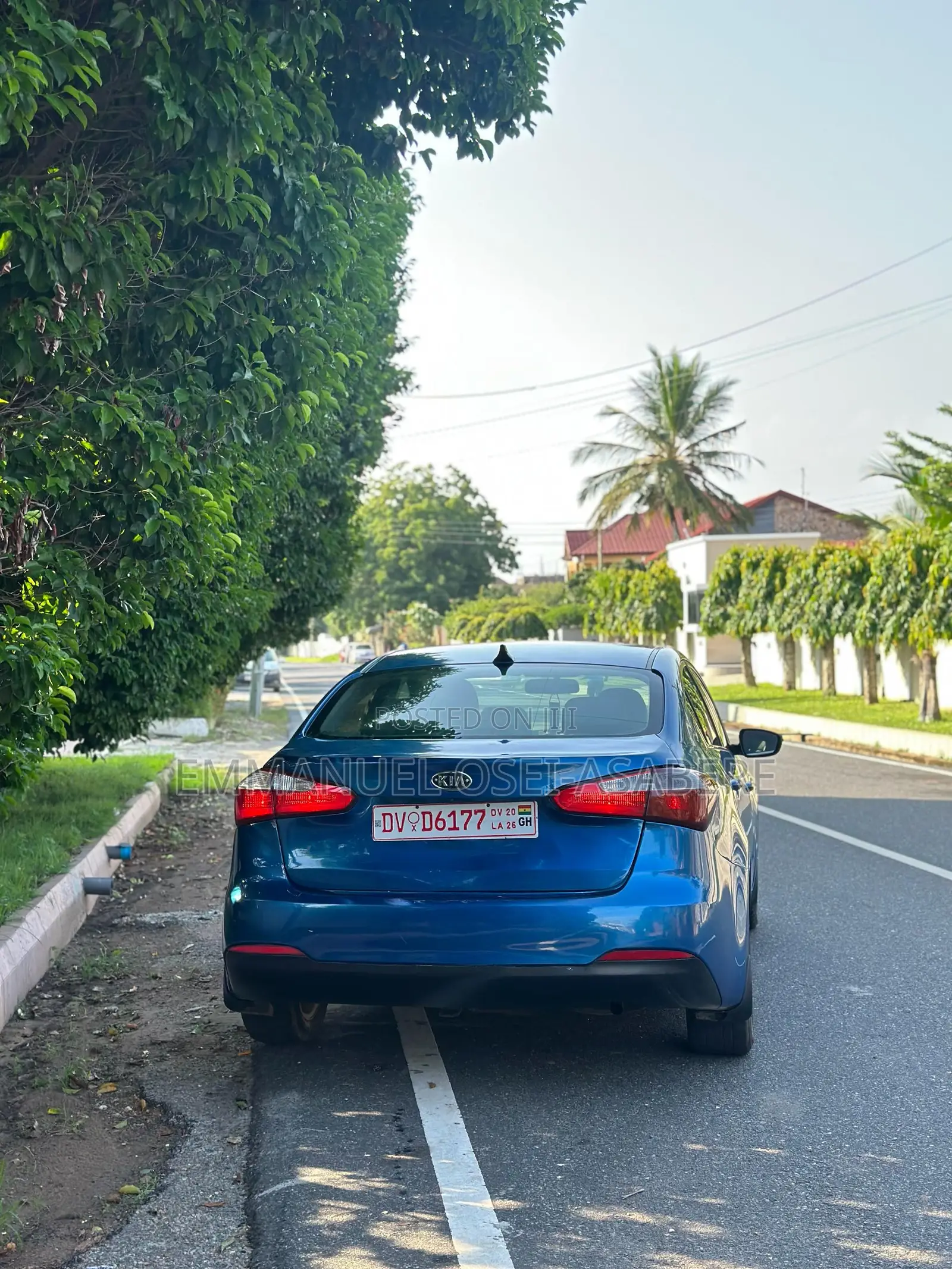 Kia Forte EX Sedan 2014 Blue